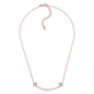 My FF Silver 925 Rose Gold Flash Plated Short Necklace-